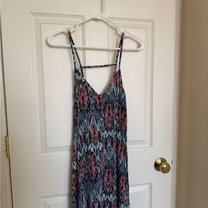 Mimi Chica Vibrant Patterned Dress